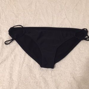Black bathing suit bottoms